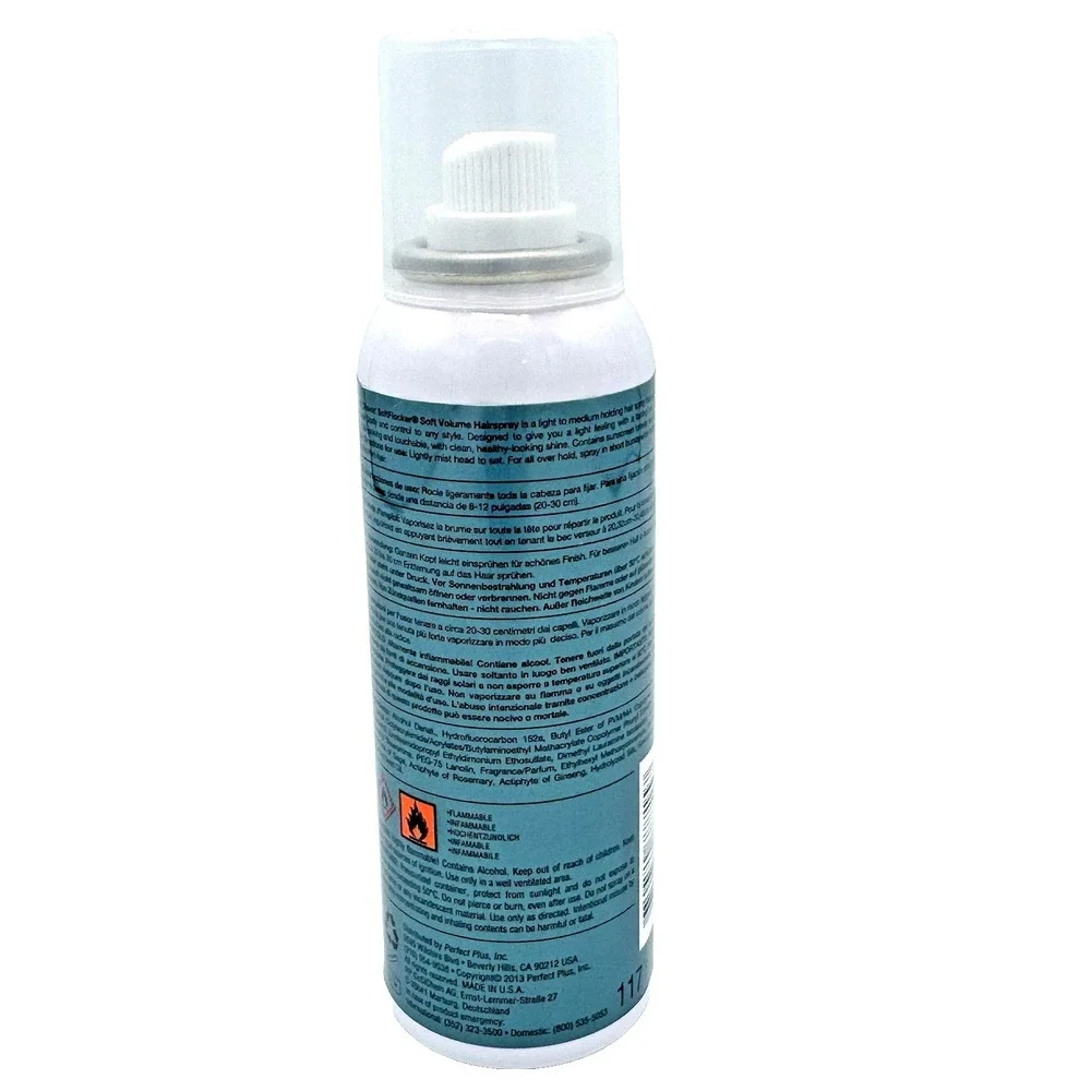 Nick Chavez SoftFlocker Soft Volume Flocke Hairspray 3.5 oz Travel NOS Rare